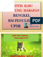 Slaid Bahasa Melayu Penulisan Upsr 2019