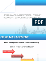 Crisis Management Training