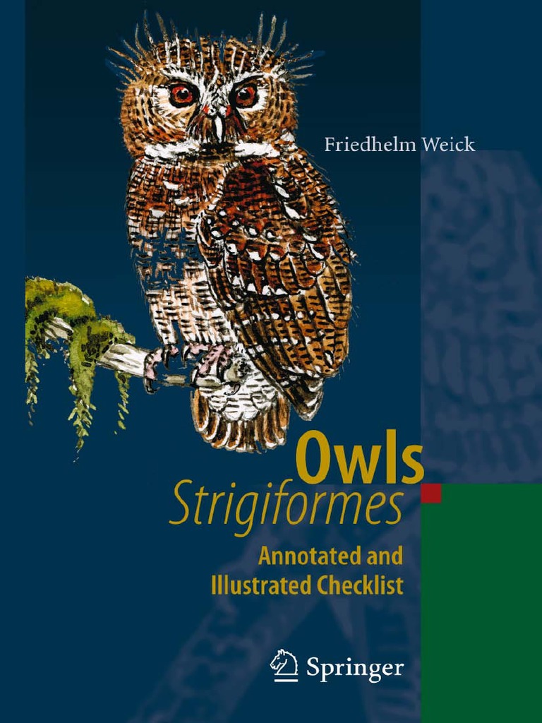 Owls Strigiformes - Annotated - and - Illustrated - Checklist PDF | PDF ...