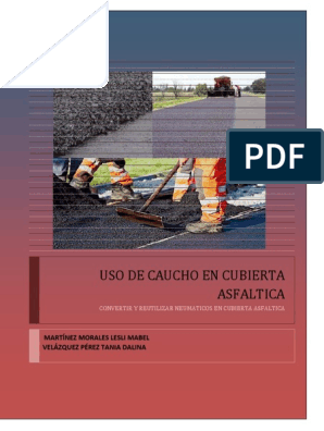 Asfalto en Frio, PDF, Neumático