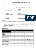 Informe Del Concurso de Creacion Literaria (Jose Maria Arguedas)