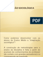 Imaginação Sociológica slides