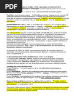 Documentação- processo de criação, coleta, organização, armazenamento e disseminação de documentos ou informações .docx