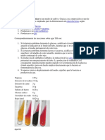 Agar TSI: diferenciar enterobacterias