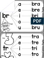 Estupendo Material Didáctico para Reforzar Las Sílabas Trabadas PDF