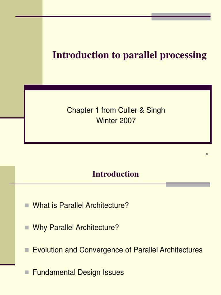 Intro Parallel | PDF | Parallel Computing | Supercomputer