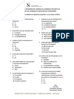 ENCUESTA SOBRE LA CONTAMINACION MINERA EN CAJAMARCa