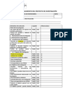 Seguimiento proyecto investigación educativa