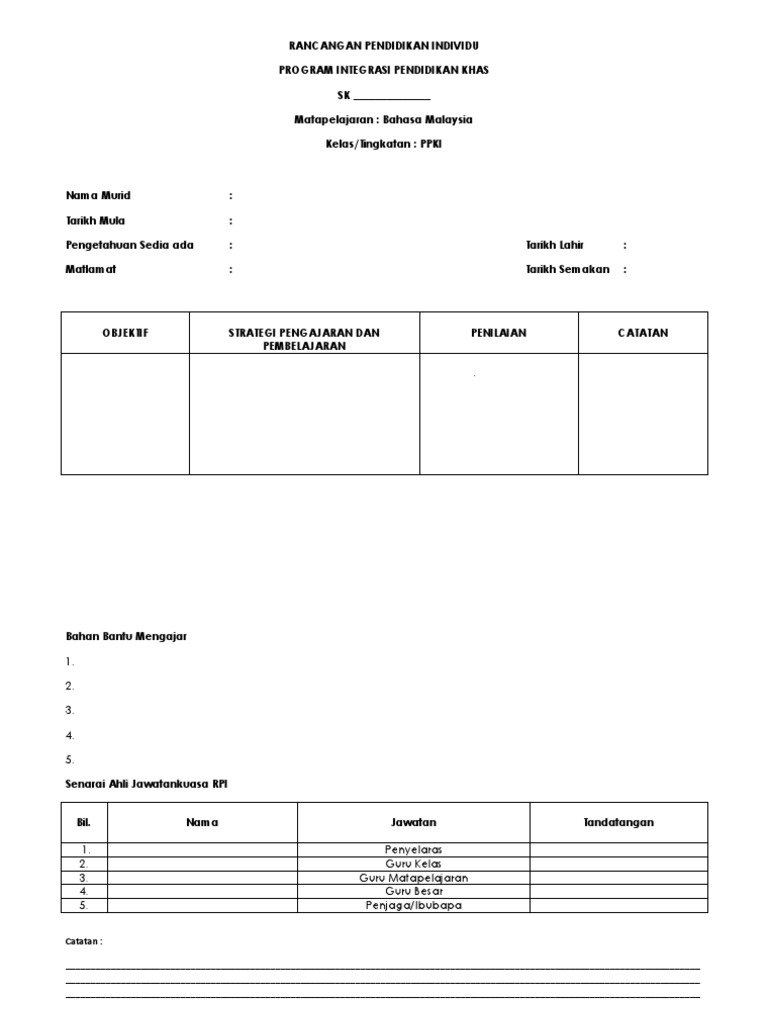 Contoh Rpi | PDF