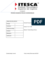 Procesos de Manufactura No Convencionales