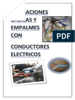 OPERACIONES      BASICAS Y    EMPALMES   CON         CONDUCTORES ELECTRICOS.docx