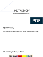 Spectroscopy: Cristian Ryan A. Argamino, RCH., M.SC