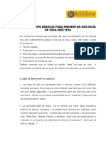 Modelo Estructura Hoja Vida PDF