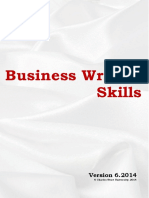 Business Writing Skills PDF