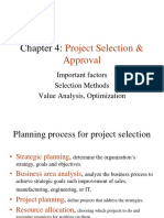 Project Selection Methods & Approval Criteria