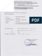 Surat Keterangan Tidak Buta Warna