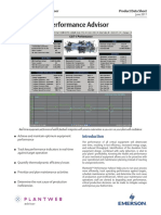 Plantweb Performance Advisor Product Data Sheet