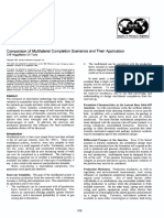 Comparison of Multilateral Completion Scenarios and Their Application