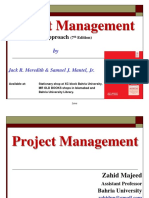 Project Management: A Managerial Approach