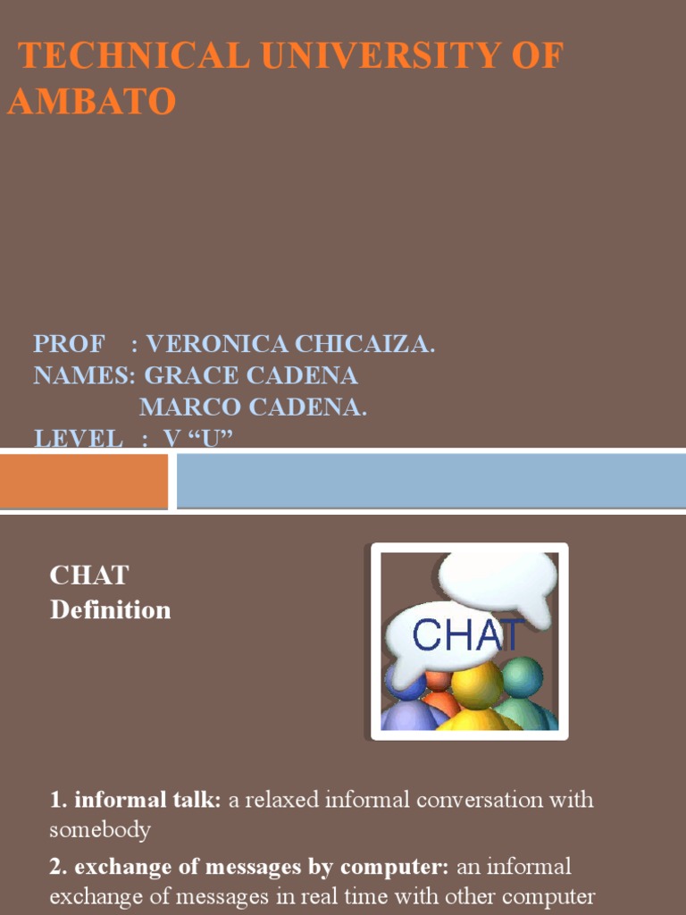 Understanding Online Chat Rooms | PDF