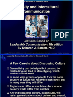 Diversity and Intercultural Communication: Lectures Based On by Deborah J. Barrett, PH.D