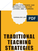 Teaching Strategies and Methodologies For Teaching and Learning