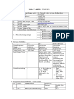 Biodata Ketua Peneliti