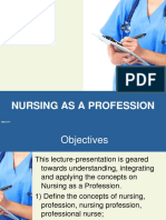 Nursing As A Profession