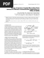 Aperture Antenna Déign