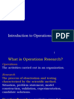 Introduction to Operations Research in 40 Characters