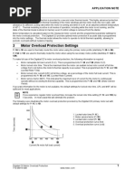 Digistart D3 Motor Overload Protection Application Note