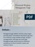 Personal Hygien Menggosok Gigi