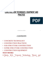Construction Techniques, Equipment and Practice: M.Sathish Kumar, AP/Civil