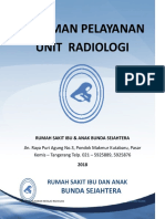 Alur Pelayanan Unit Radiologi