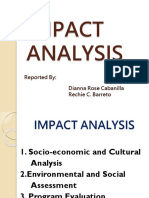 BIA Report on Socio-economic Impacts