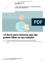 10 livros para revisores que não podem faltar na sua coleção!