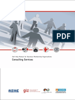 Consulting Services: Self-Help Manual For Business Membership Organisations