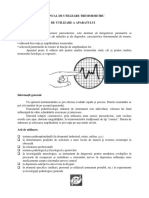 Manual de Utilizare Tremormetru PDF