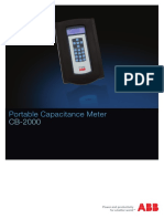 1HSM 9543 32-10en Portable Capacitance Meter CB-2000 English