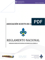 Reglamento Scout - Nacional - Marzo - 2016 PDF