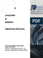 SAP2000 - Analysis & Design Manual (Session) PDF