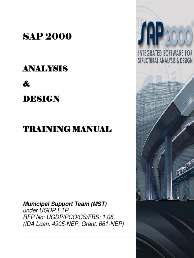 SAP2000 Basic Training Manual | PDF | Beam (Structure) | Design