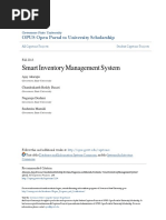 Smart Inventory Management System: OPUS Open Portal To University Scholarship