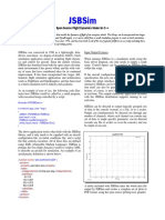 Open Source Flight Dynamics Model JSBSim