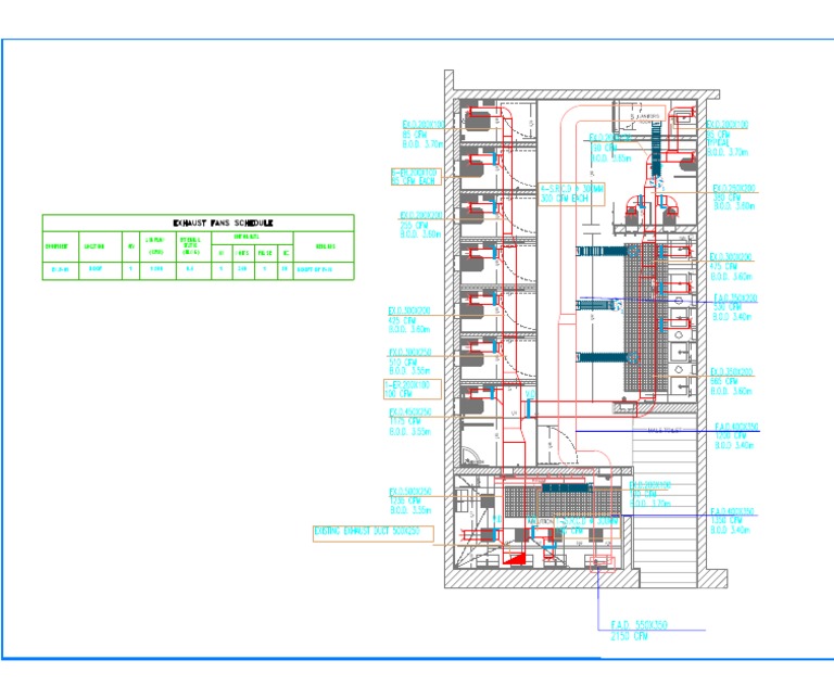 Rest Room Exhaust | PDF