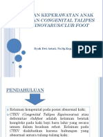 Asuhan Keperawatan Anak Dengan Congenital Talipes Equinovarus