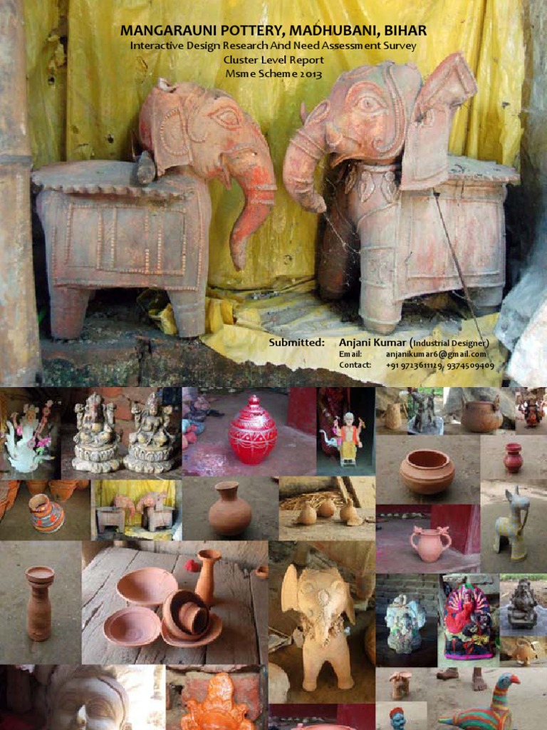 Madhubani Pottery Cluster | PDF | Design | Sikhism