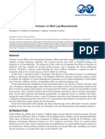 SPE-184308-MS Effects of Mud Filtrate Invasion On Well Log Measurements
