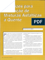 Diretrizes para Execução de Mistura Asfáltica Quente - ABEDA