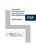 LedSync820C User Manual VLS PDF